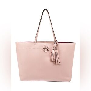 Tory Burch McGraw Tote Devon Light Pink